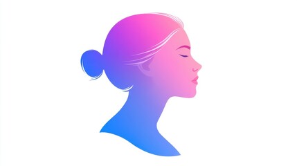 logo for psychologist on white background
