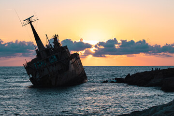 The Sierra Leone-flagged EDRO III ran aground off Pegeia on 8 Oct 2011 in heavy seas, during a voyage to Rhodes, from Limassol, Cyprus. 23th of September 2024