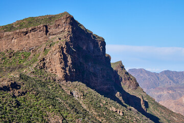 Gebirgslandschaft auf Gran Canaria