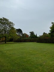 golf course in the morning