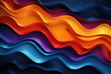 abstract background in colors and patterns for International Credit Union Day