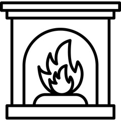 Fireplace Icon