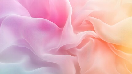 Obraz premium Abstract gradient background with soft pastel colors blending smoothly, perfect for text overlay