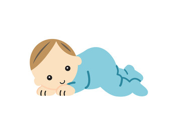 うつぶせの赤ちゃん