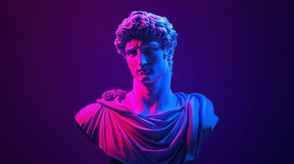 Ancient Greek bust of David