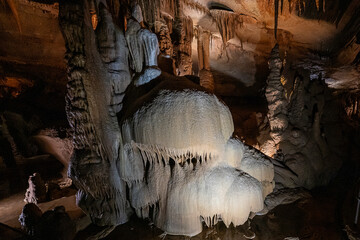 Frankreich Höhle Grotte de la Cocaliere