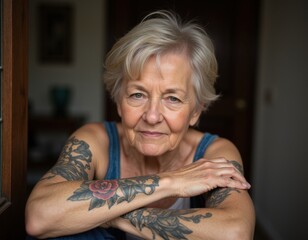 portrait of a senior person