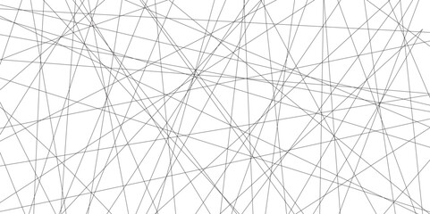 Abstract black lines with white background. Creative and geometric shape with luxury pattern and paper texture design. abstract background with stripes for website design Technology background.	