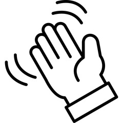 Waving Hand Icon