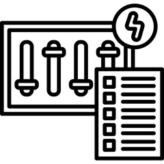 Electricity Controlling Icon