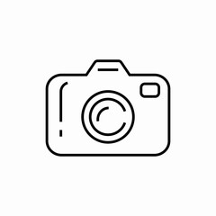 camera for shoot icon sign vector