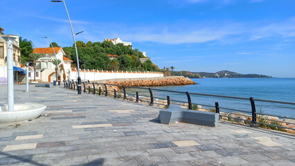 Corniche in the beautiful city of Annaba, Algeria