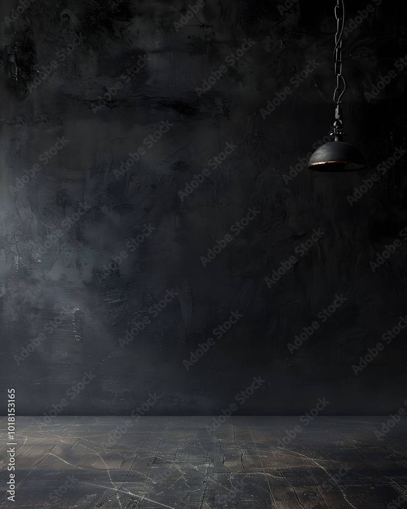 Canvas Prints Dark Moody Backdrop for Dramatic Product Showcasing and Mockup Concepts