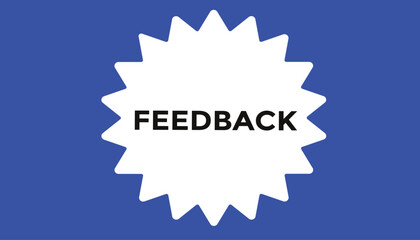 Feedback web banner templates. Vector Illustration 
