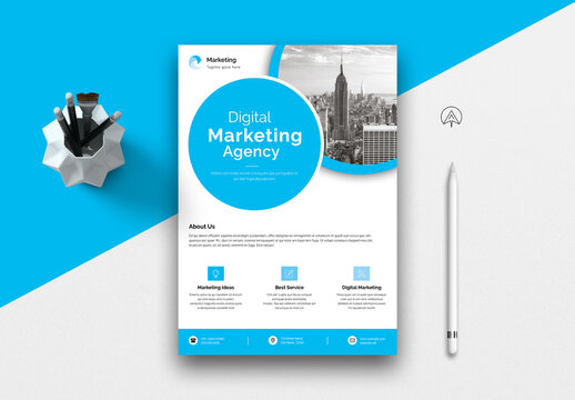 Digital Marketing Flyer Template