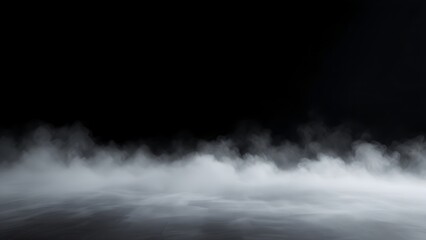 Fototapeta premium smoke on black