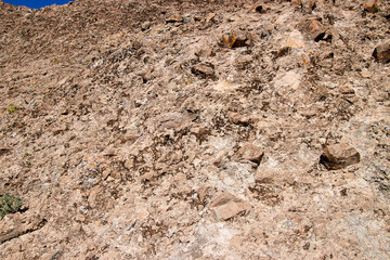 Close-up einer Felsstruktur