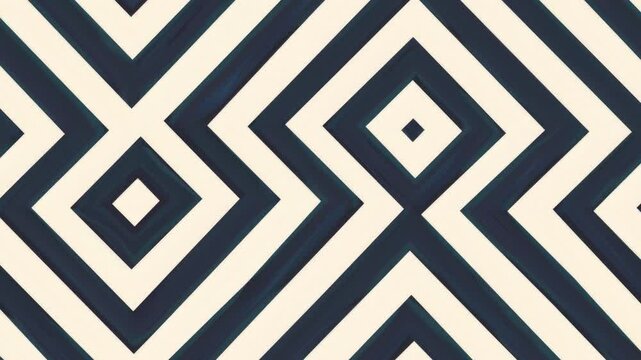 Simple line background, stripe chevron zigzag pattern seamless loop animation