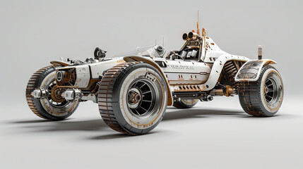 A Moon rover, also known as a lunar rover, is a specialized vehicle crafted for traversing the lunar surface as part of space exploration endeavors