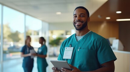 The Smiling Healthcare Professional