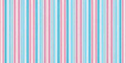 A vibrant tapestry of vertical stripes, alternating between soft pinks and cool blues, creating a playful and cheerful visual rhythm.