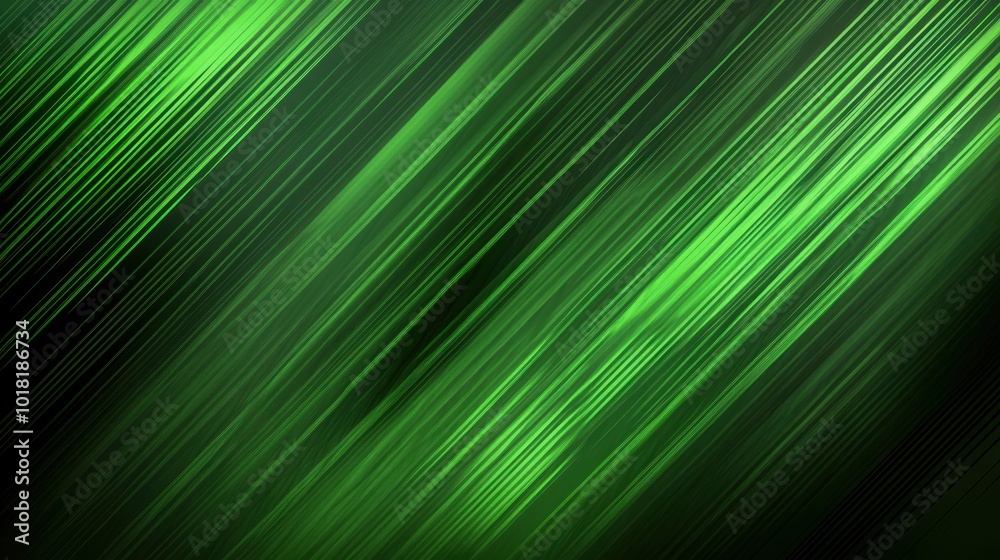 Aufkleber abstract diagonal green lines creating a dynamic and modern background effect.