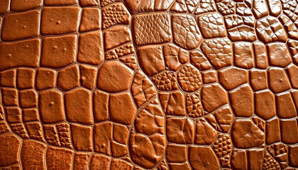 Crocodile skin leather texture