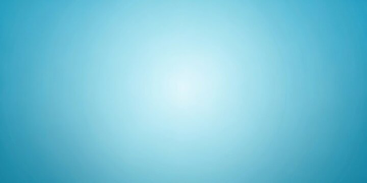 Minimalist light blue gradient color background for wallpaper