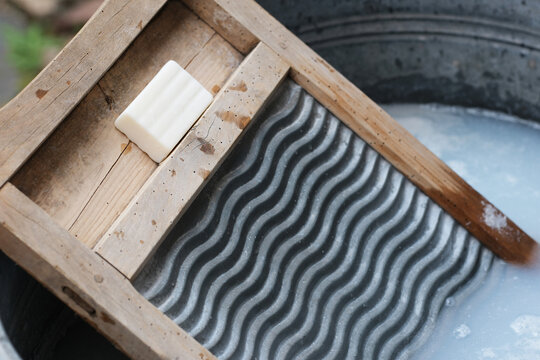 Waschbrett zum W&auml;sche waschen wie fr&uuml;her