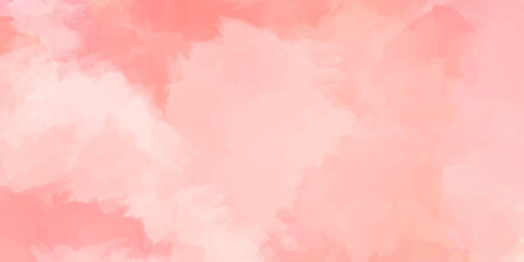 Soft pink watercolor texture background. Light pink watercolor for banner, poster, cover, invitation. Vector illustration.