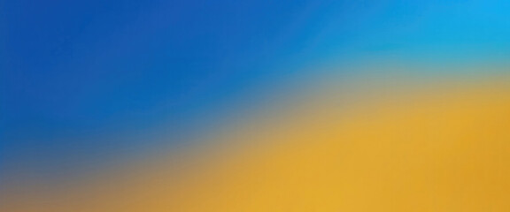 Obraz premium Fuzzy Brown blue yellow background gradient