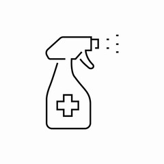 hand sanitizer icon sign vector