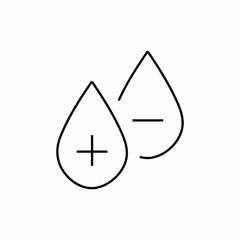 medical blood donation icon sign vector