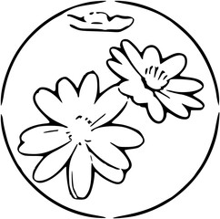 illustration of a flower
