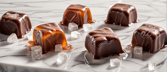 Gourmet Chocolate Caramel Squares