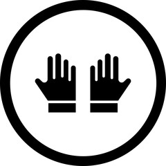 Gloves Icon Design