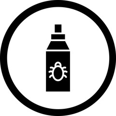 Bug Repellent Icon Design