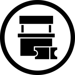 Ticket Office Icon Design