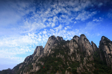 Obraz premium wonderful sanqing mountain in jiangxi provience, china