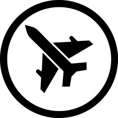 Obraz premium Jet Icon Design