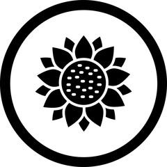 Sunflower Icon Design