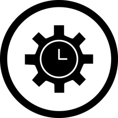 Time Management Icon Design