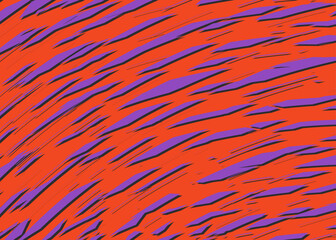 Abstract background with curved broken path pattern