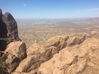 Hiking Near the Flatiron, Superstition Mountains, Apache Junction, Arizona