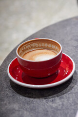 cup of coffee with chocolate