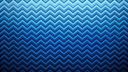 Modern abstract wallpaper with a zigzag gradient pattern from electric blue to navy Extreme Close-Up