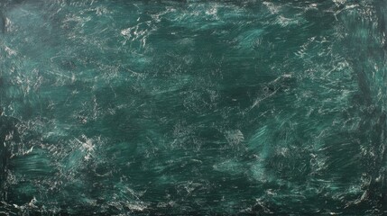 A classic, blank dark green chalkboard, providing a textured backdrop for educational content or back-to-school announcements.