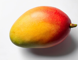 mangoes, isolated on a clean, smooth white background