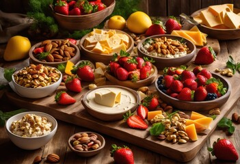 vibrant snack boards featuring colorful diverse eye catching arrangements delightful culinary experience, appetizer, platter, display, variety, cheese