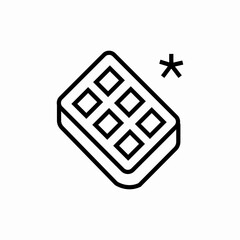 Obraz premium ice bucket icon sign vector